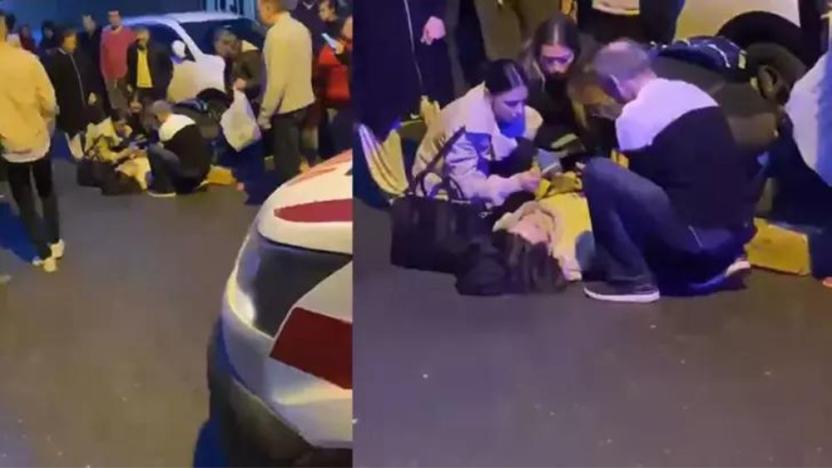 Çekmeköy'de sokak ortasında kadına silahlı saldırı