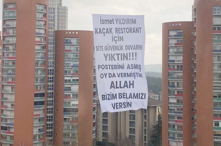 KİPTAŞ Yeşil Vadi'den İsmet Yıldırım'a isyan: sana oy verdik Allah bizim belamızı versin