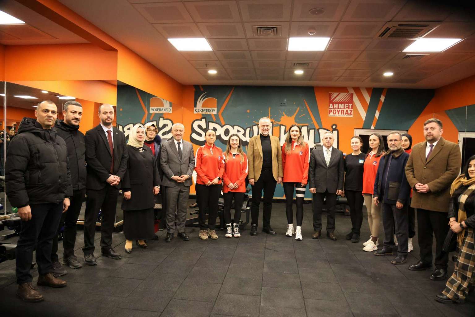 KADIN SPOR MERKEZİ HİZMETE AÇILDI
