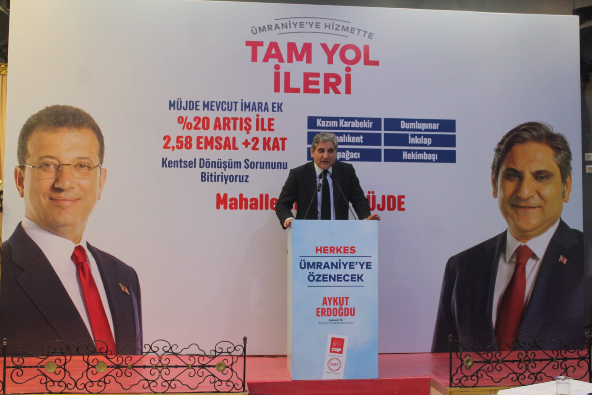 Aykut Erdoğdu’dan Ümraniye’nin 6 mahallesine imar müjdesi