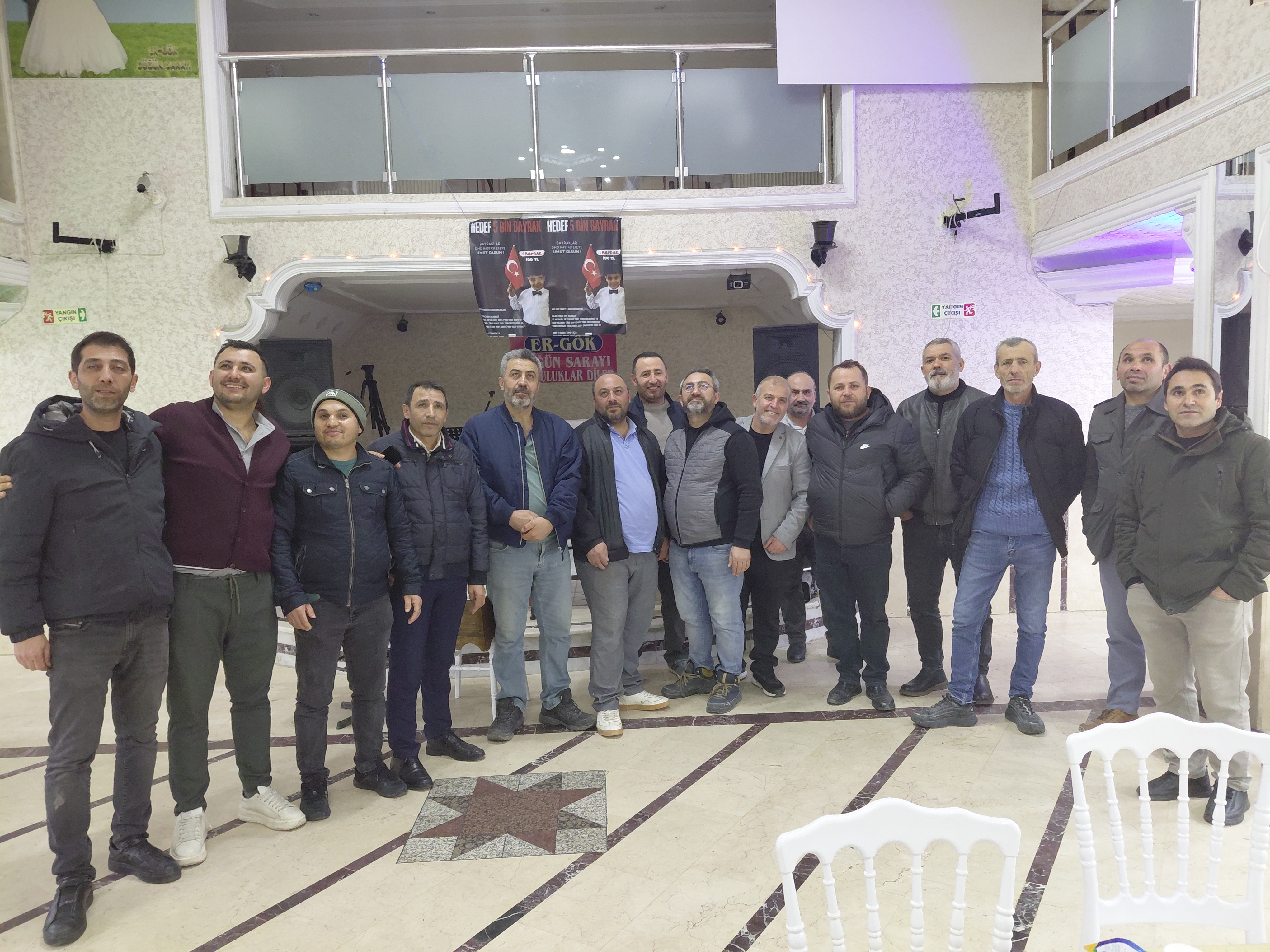 Çekmeköy’de DMD hastası Hacı Efe için umut iftarı