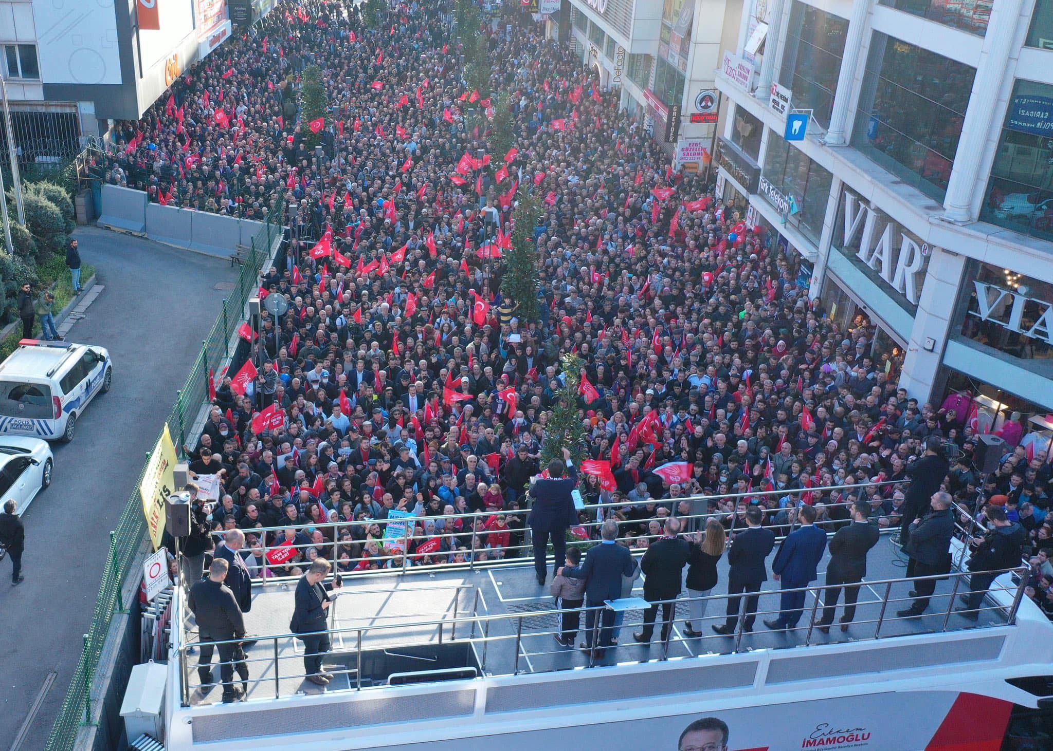 SANCAKTEPE’DE İMAMOĞLU VE YEĞİN COŞKUSU 