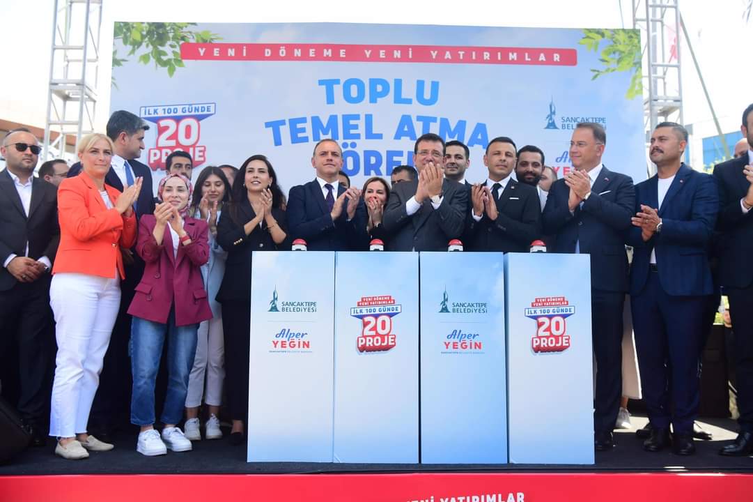 100 günde 20 proje. İmamoğlu'ndan Alper Yeğin'e büyük övgü