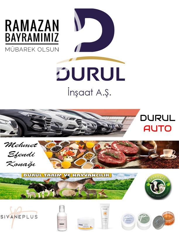 Durul İnşaat A.Ş'den Bayram Mesajı...