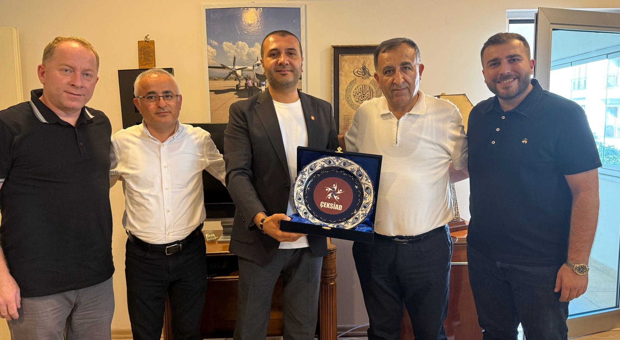 ÇEKSİAD’dan Üyelere Ziyaret programı start aldı