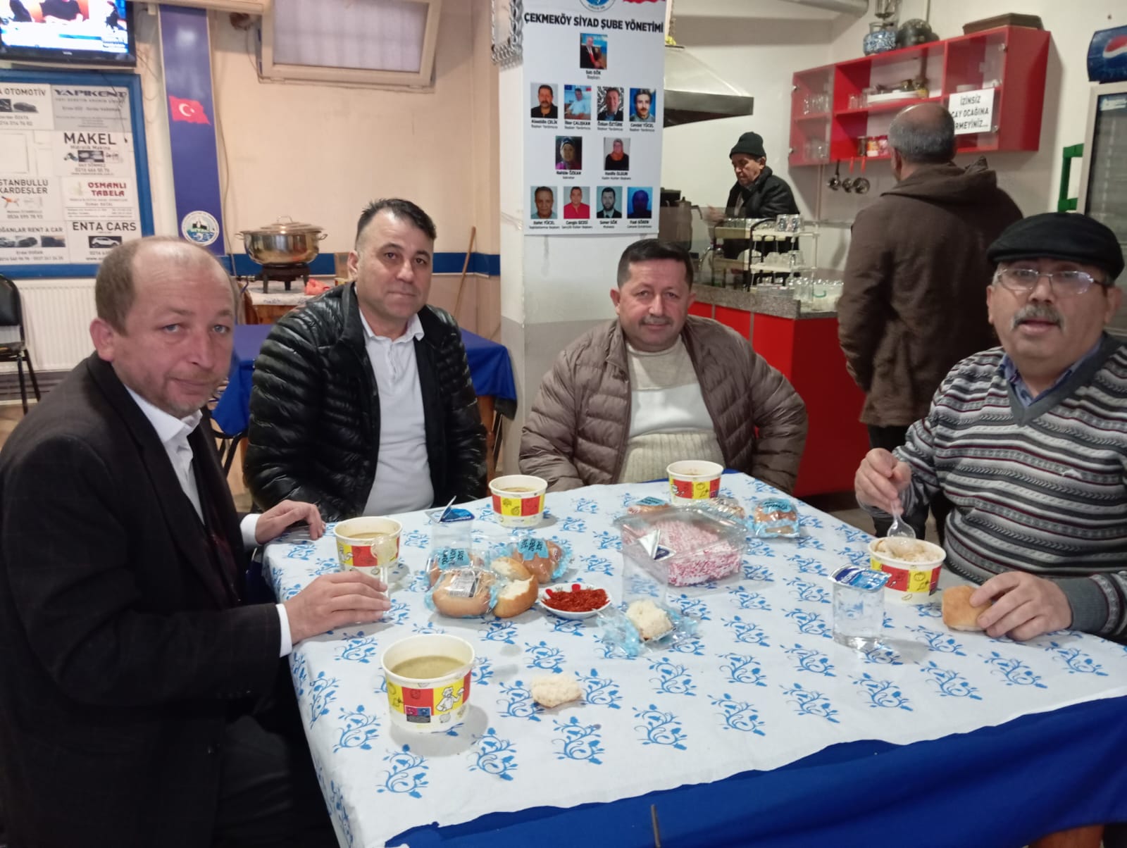 Çekmeköy Sevenler Platformundan her sabah çorba ikramı..
