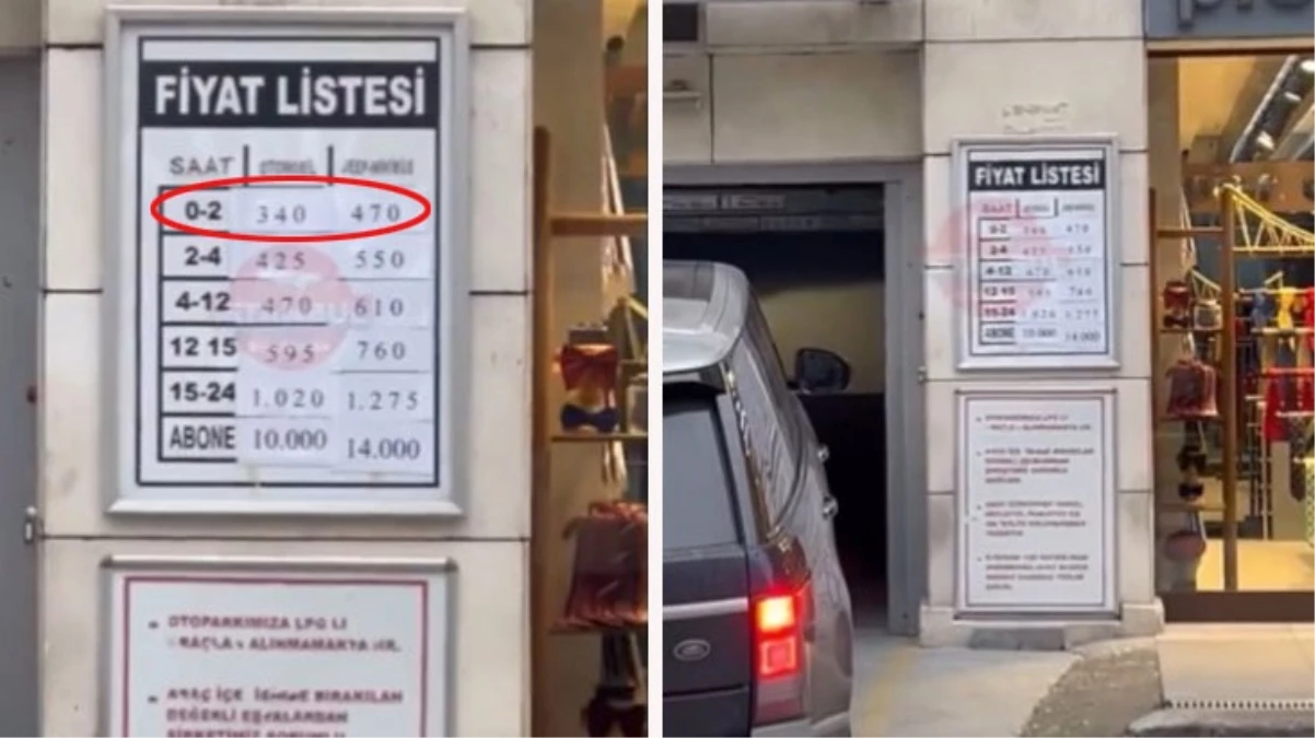 İstanbul'da tepki çeken otopark ücretleri